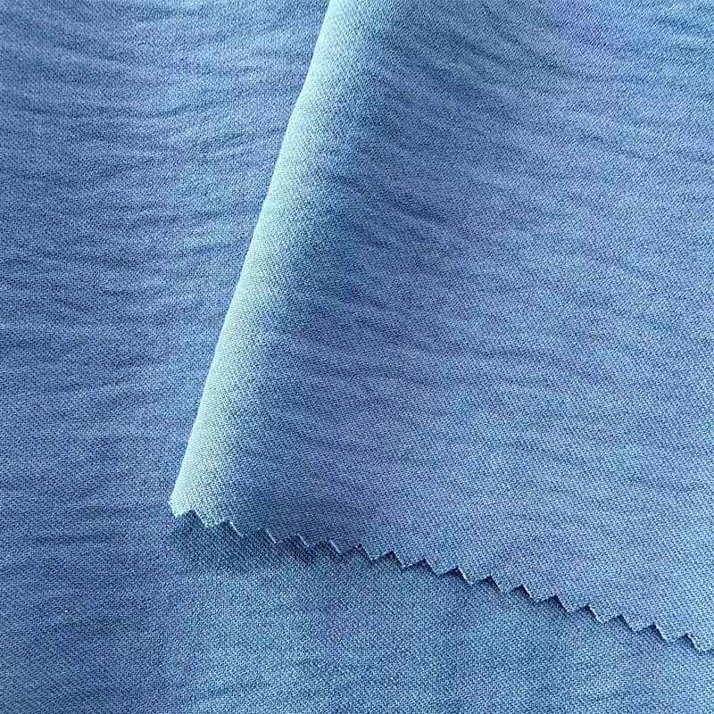 Tissu sergé 2/1 haute densité NO1034 CEY – Style de teinture par jet à flux d'air