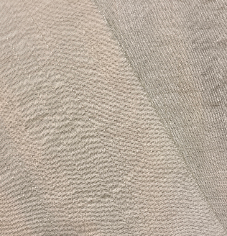 Tissu crêpe brillant à fleurs de pêcher NO 6012
