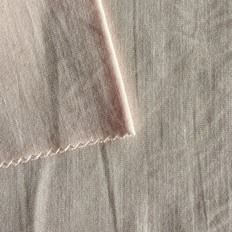 Tissu en fil de nylon et coton imitation lin NO 6038