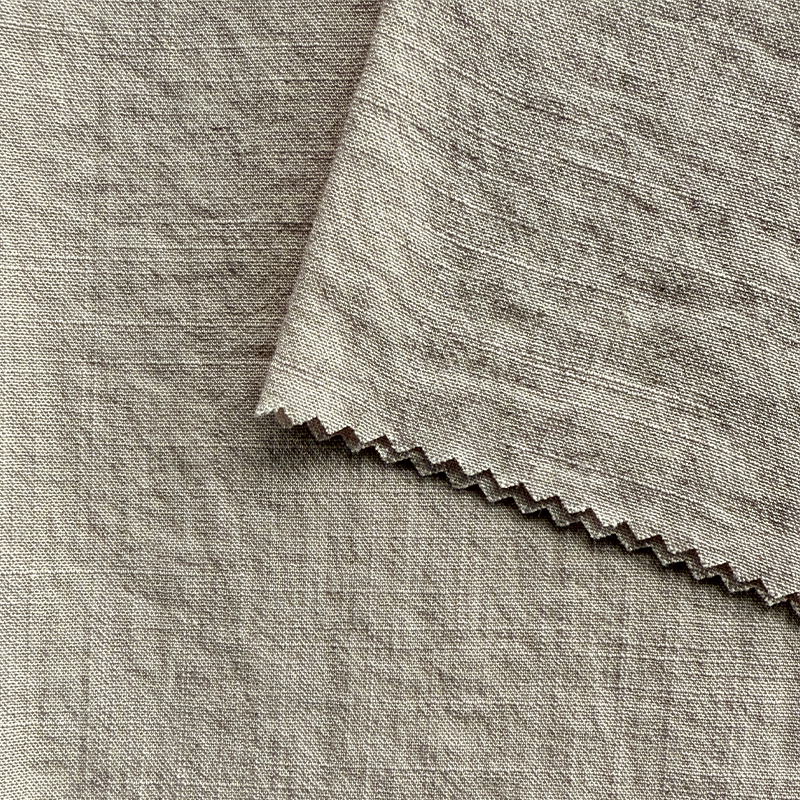 Tissu en lin flammé en nylon rayonne NO 6052