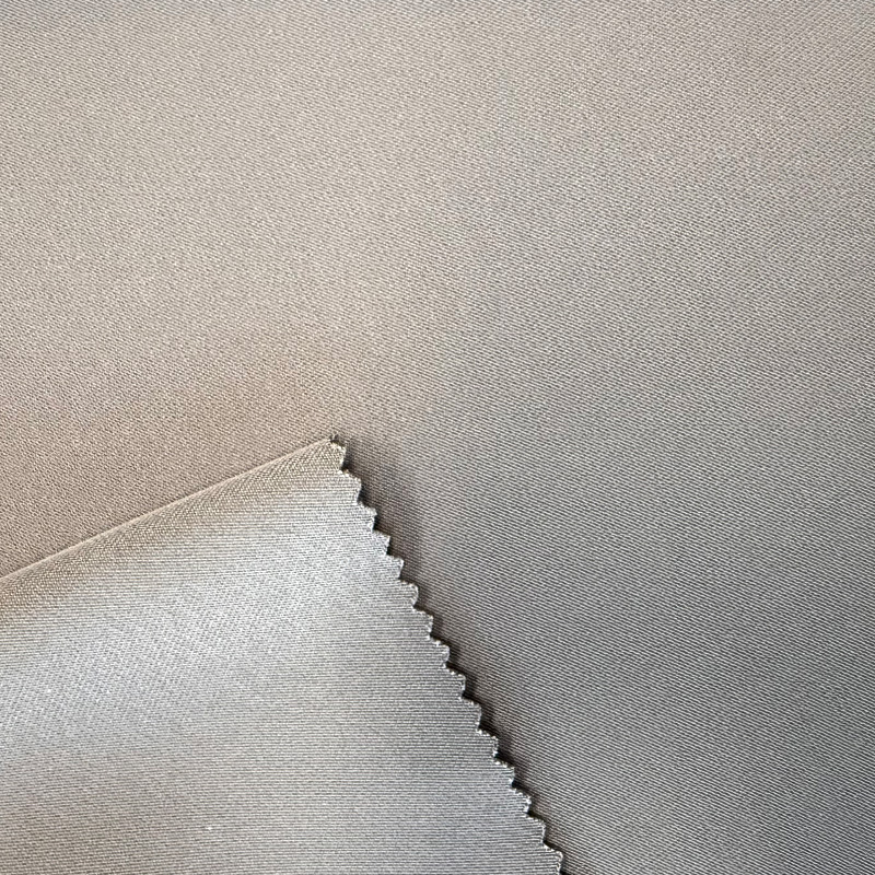 Tissu extensible dans quatre directions à texture de maille 3D de type acétate NO.1014