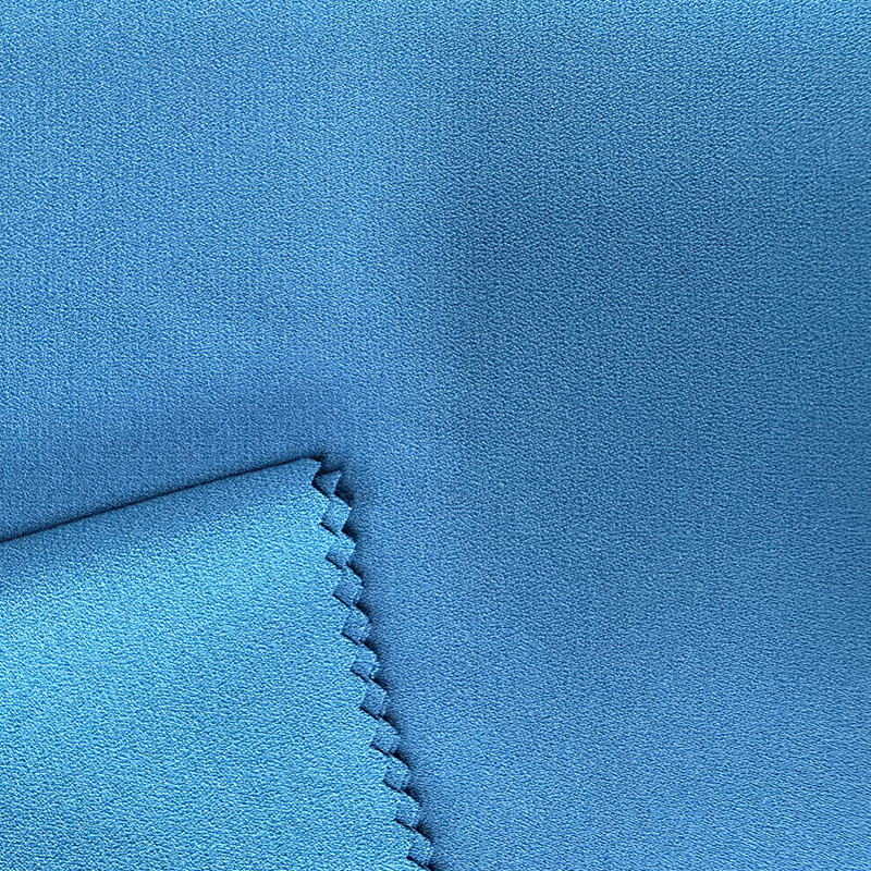 Tissu tissé extensible dans les quatre sens en crêpe irrégulière à filament composite NO.1054