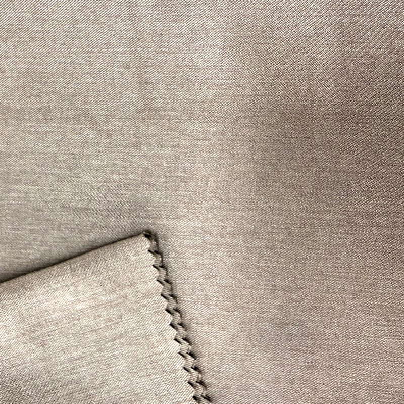 Tissu léger d'aspect lin-coton à fibres creuses NO.1037