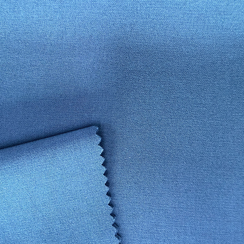 Tissu tissé extensible en sergé doux d'aspect acétate NO.1033