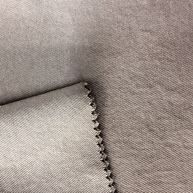 Tissu polyester mat d'aspect coton lavé de qualité supérieure NO.1007